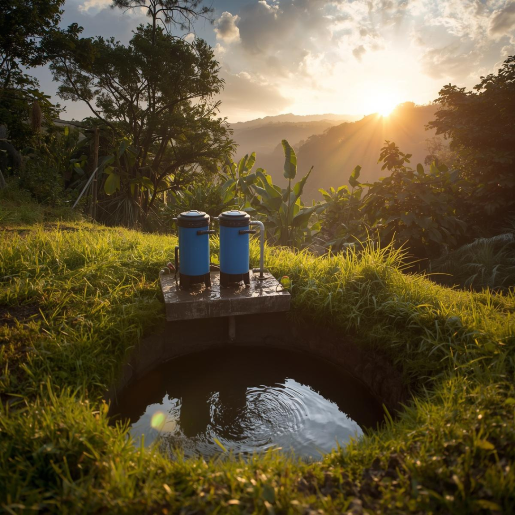 Filtros de agua para pozos rurales: Cómo eliminar coliformes y sedimentos pesados